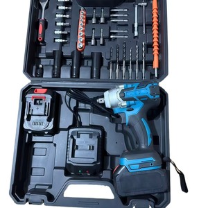 Llave de Impacto de Alto Torque de 400 Nm con Batería de Litio, Estilo Makita, Mango Tipo Pistola, Dos Baterías, Destornillador Eléctrico de Doble Uso - Product Image 6