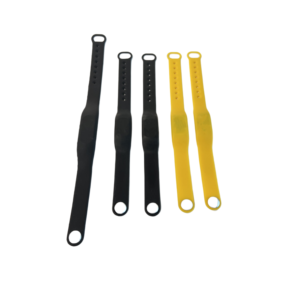 CLF-C260402 NFC Waterproof Silicone Wristband with for Chips for Hotel <b>Access</b> <b>Control</b> 13.56MHz RFID 190mm - Product Image 1