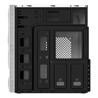 ABKO C20 WH ATX Mid Tower PC Case with Fan 1x 120mm Non-RGB USB 3.0 High-Airflow Cooling Steel