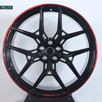 Jantes de voiture monobloc Relax Tech Factory Direct Lotus Exige V6 Jantes forgées Noir satiné 4*100 4*110 4*114.3 Jantes de voiture