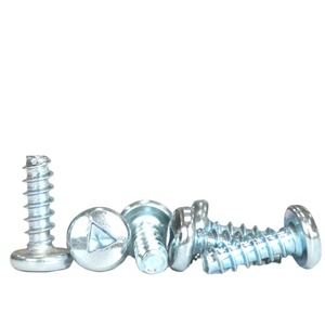 Rãnh vít đồng bằng DIN khai thác SS304 màu xanh trắng zick kết thúc binidng đầu tam giác Ổ TR chủ đề hình thành vít - Product Image 1