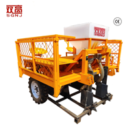 Sembradora de Yuca de 2 Hileras, Implemento para Tractor de 100HP, Máquina Eficiente para la Siembra y Trasplante de Yuca