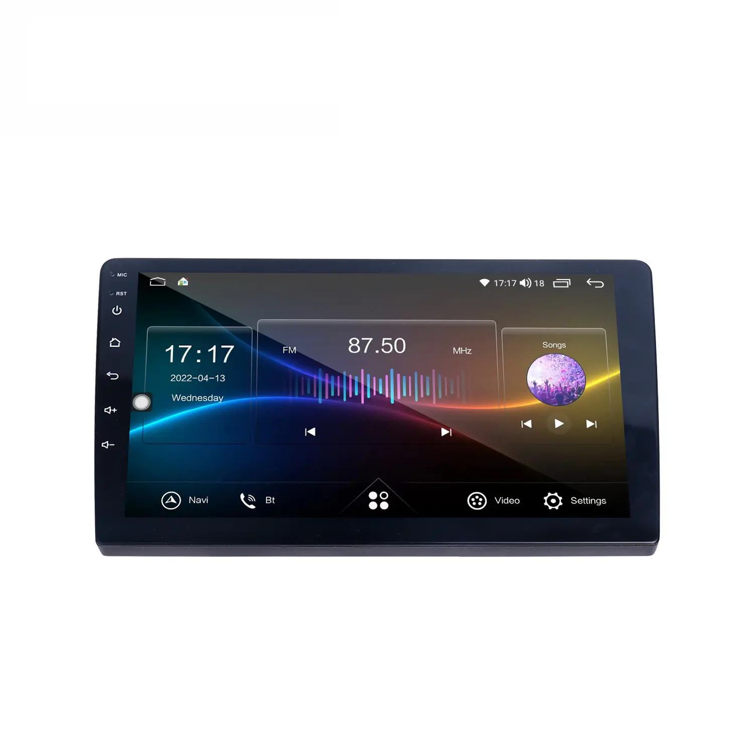 Universal Android Autoradio 1din Android 12.3 Zoll Android 12 Autoradio Autoradio für VW Polo für VW Golf 5