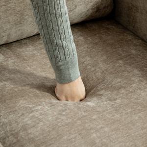 <span class=keywords><strong>Fauteuil</strong></span> pivotant moderne et écologique, rembourré, avec rangement dissimulé, <span class=keywords><strong>accoudoirs</strong></span> confortables en forme de diamant, dossier croisé, salon, club - Product Image 4