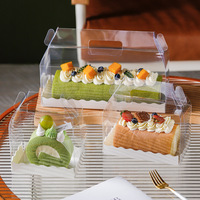 Boîte en carton blanc écologique haut de gamme, papier laminé, papier estampé à chaud, emballage rigide pour gâteaux et desserts