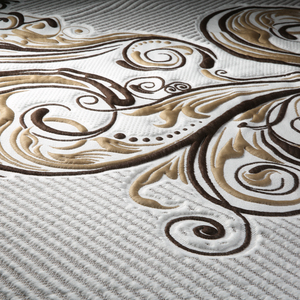 工場卸売Euroflora 100% ポリエステルマット二重チッキング生地 - Product Image 5