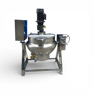 Chaudière à double paroi multifonctionnelle Ace pour confiture de fruits avec agitation, marmite de cuisson industrielle - Product Image 6