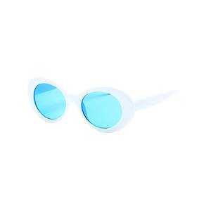 Lunettes de soleil ovales élégantes pour femmes, protection UV400, verres en PC, monture rouge, lunettes de soleil tendance pour les voyages en plein air et la scène - Product Image 2