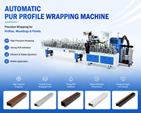 Ligne de production intelligente pour l'emballage de surfaces larges, machines de travail du bois avec moteur de 72 kW, fabrication flexible
