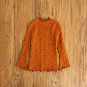 Blouses pour enfants à ourlet incurvé fantaisie, à personnaliser, pour la mode, de la collection de vêtements en gros - Product Image 2