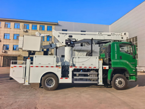 ISUZU 18M Insulated Boom Aerial Work Truck 20M Insulated Bucket Truck For Live Line Electric Maintenance - Product Image 3