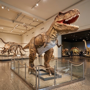 Gecai Animatronic Dinosaur Model Factory Museum Large Life Size T-rex Dinosaurio Fournisseur - Product Image 5