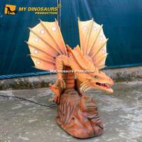 Benim DINO AN-028 çin Animatronic ejderha fabrika özel her türlü Robot ejderha Animatronic ejderha satılık