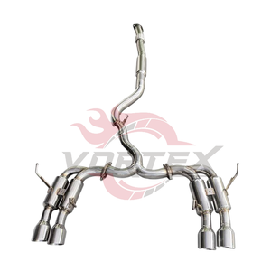 Escape de Alto Rendimiento Vortex de Acero Inoxidable 304 con Acabado Espejo, Soldado con TIG, Valvetronic de 1.5mm para Subaru WRX STI - Product Image 1