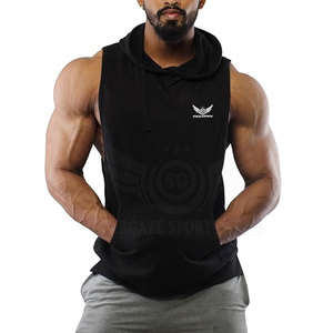 Fournisseur pakistanais Hommes Sweats à capuche sans manches Street Wear Nouvelle mode de haute qualité Hommes Sweats à capuche sans manches - Product Image 1