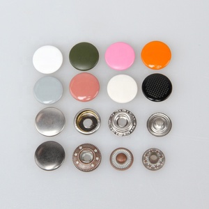 Biểu tượng tùy chỉnh nút tùy chỉnh logo thương hiệu kim loại Snap Nút mùa xuân Snap Nút - Product Image 6