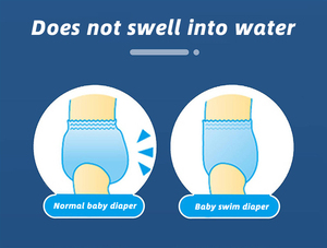 Care OEM PE <b>Film</b> Disposable Baby Swim Nappies with 3D Leak Prevention Premium Diapers for Baby Swimming - Product Image 3
