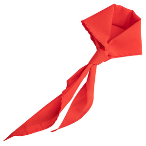 Deli <b>Red</b> Polyester <b>Scarf</b> 1M 1.2M For Primary School Students Young Pioneers - Product Image 5