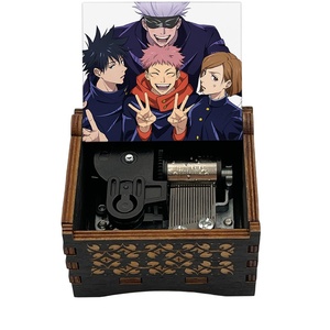Wind up Anime Jujutsu Kaisen Music Box Premium 18-Note Jujutsu Kaisen Boîte à musique en bois (Tune: Kaikai <span class=keywords><strong>Kitan</strong></span>) - Product Image 1