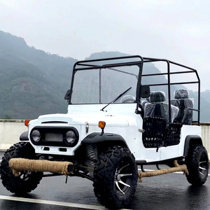 Jeep UTV tout-terrain 4x4 à essence 350cc, très vendu, avec châssis tubulaire en acier et freins à disque hydrauliques pour adultes - Product Image 1