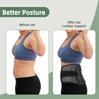 Ceinture de soutien lombaire populaire avec corde de traction pour homme et femme