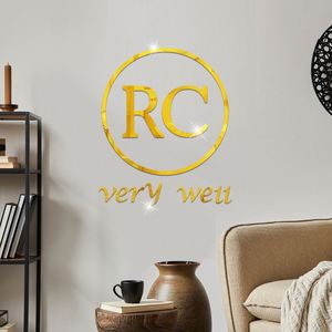 Autocollants muraux en miroir acrylique multi-tailles (70cm, 60cm, 50cm, 40cm) – Écologiques, créatifs, pour lettres, logos, noms de magasins et décoration intérieure - Product Image 5
