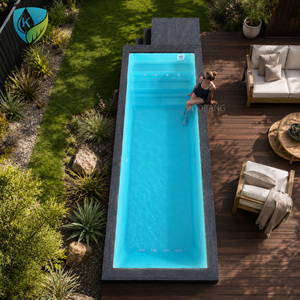 Piscina Prefabricada de Fibra de Vidrio para Jardín, Casa de Huéspedes u Hotel, con Equipamiento Completo - Product Image 5