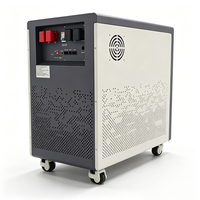 Chargeur de batterie au lithium ODM personnalisé 8000 cycles 32 kWh 51,2 V avec câbles de connexion pour onduleurs solaires hors réseau pour cabane de vacances