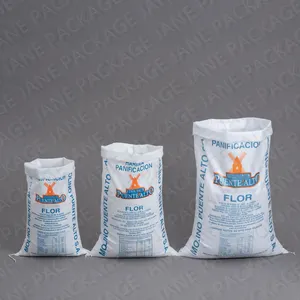 china high quality pp woven rice bag recycle packing sack bopp laminated used 25kg 40kg 50kg pp woven bags 10 kg