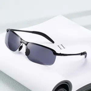 2024 Vintage Men's Polarized Sunglasses Smart Photosensitive For Day And Night Vision Sun Glasses For Men And Women