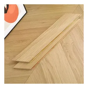 Suelo de madera gruesa 2,5 de resina epoxi 2:1 de roble europeo mahogang teñido iroko para niños de 3 capas para sala de estar