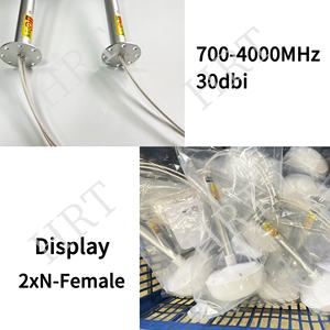 Уличная антенна 5G 700-4000 МГц 30 дБи, параболическая антенна связи с сеткой для GSM CDMA 2G 3G ретранслятор сигнала сотового телефона - Product Image 5