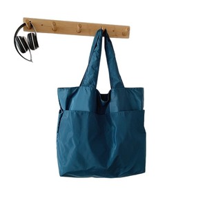 Women's <b>Tote</b> Bag Solid Color Large Capacity Waterproof Oxford <b>Nylon</b> Shopping Travel Shoulder Bag For Women - Product Image 5