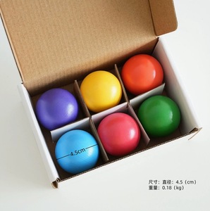 Jouets en bois Montessori Waldorf <span class=keywords><strong>Grimms</strong></span>, blocs d'empilage arc-en-ciel teints à la main, ensemble de blocs d'empilage pour bébé, jouets éducatifs pour enfants - Product Image 3