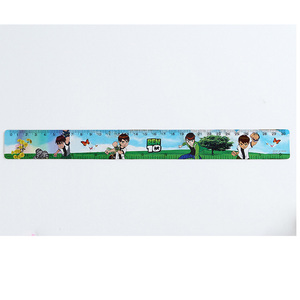 <span class=keywords><strong>Regla</strong></span> de plástico con efecto de animación lenticular de color de dibujos animados 3D de 15 <span class=keywords><strong>cm</strong></span> PET PP popular de alta calidad personalizada al por mayor para niños - Product Image 1