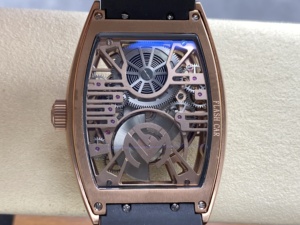Reloj Mecánico de Lujo de Súper Calidad con Movimiento Tourbillon Central Luminoso, Reloj Esqueleto con Forma Tonneau y Grand Tourbillon Central - Product Image 5