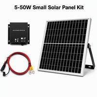 Panneau solaire laminé en verre 40W 24V avec contrôleur MPPT pour abri de bus et éclairage solaire – Fabrication OEM/ODM