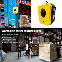 Nouvelle étagère d'angle aveugle Ebright Warehouse avec détecteur de lumière, alarme de collision acousto-optique, avertissement acousto-visuel, auto-alimentée