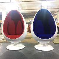 Meubles de canapé de maison de luxe modernes pour le salon chambre à coucher chaises pivotantes simples fauteuils à dosette fauteuil de loisirs nordique relax inclinable oeuf