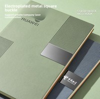Coffret Cadeau Haut de Gamme pour Bureau d'Affaires Transfrontalier – Ensemble Tasse Isotherme et Carnet en Similicuir Personnalisable avec Logo