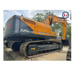 Excavadora Hidráulica Usada Hyundai 220LC-9S de 22 Toneladas para Trabajo Pesado con 1 Año de Garantía y Alta Eficiencia - Product Image 1