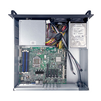 Mincro ATX 2U boîtier de serveur stockage en rack ordinateur PC industriel 2U châssis avec alimentation ATX