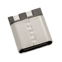 Konektor USB Sederhana Tipe C 2P Soket Pengisian Daya Kawat Solder Female, Bodi Pendek H6.5-11.5mm untuk Pengisian Cepat & Transfer Data