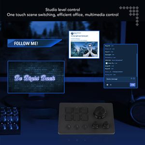 Teclado Visual <span class=keywords><strong>Stream</strong></span> <span class=keywords><strong>Deck</strong></span>, botón Lcd, 6 teclas, controlador de creación de contenido en vivo, botón personalizado para <span class=keywords><strong>Windows</strong></span>/MacOS/android/ios, regalo - Product Image 3