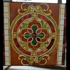 Verre Tiffany personnalisé de style européen, grande taille, en verre trempé, pour murs et fenêtres - Product Image 6