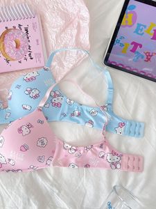Ensembles de soutien-gorge et de slip de dessin animé de vente chaude <span class=keywords><strong>sous</strong></span>-vêtements sexy mignons et confortables pour les femmes - Product Image 5
