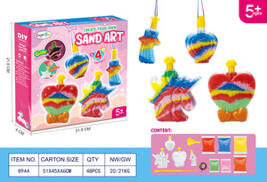 Kit d'artisanat de sable créatif pour enfants, idéal comme cadeau éducatif pour garçons et filles - Product Image 4