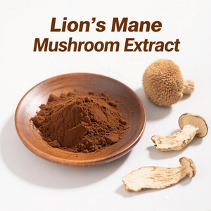 Puur Biologisch 30% Leeuwenmanenextract Poeder Oplosmiddel-geëxtraheerd Voedingsmiddelkwaliteit Kruidenextract 2 Jaar Houdbaarheid Trommelverpakking - Product Image 2