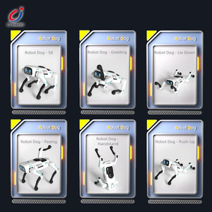 Chengji RC Robot trẻ em điều khiển từ xa cơ khí con chó Đồ chơi khoa học lập trình hành động khiêu vũ Đồ chơi robot Con Chó Thông Minh - Product Image 3