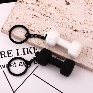 3D Silicone Thể dục quyến rũ Mặt dây chuyền UV in thể thao cao su <span class=keywords><strong>PVC</strong></span> <span class=keywords><strong>Keychain</strong></span> với phòng tập thể dục trang trí - Product Image 4